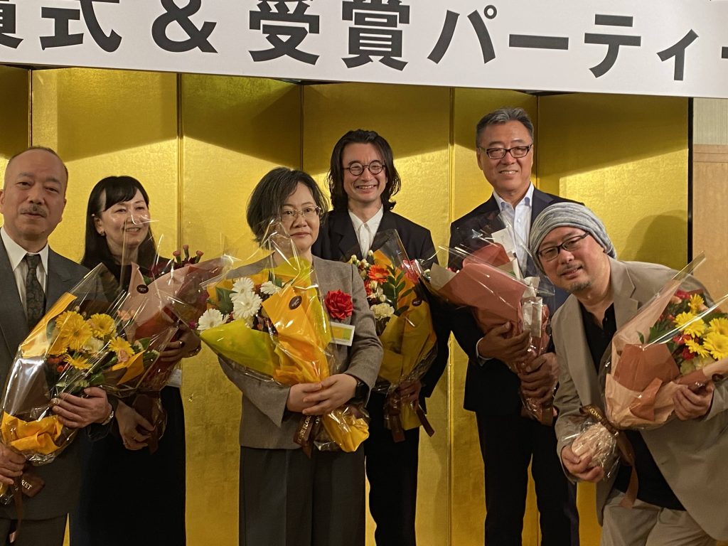 第1回日本歴史時代作家協会賞受賞者のみなさん